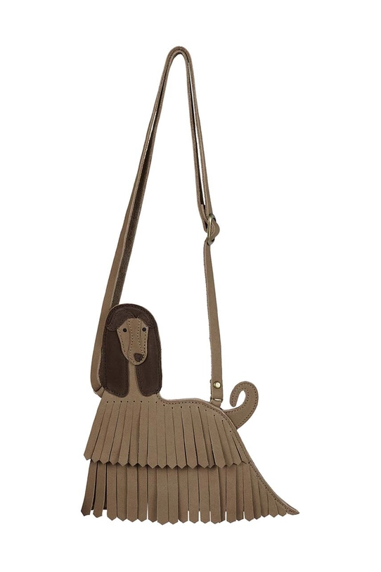 Donsje torebka skórzana dziecięca Thima Purse Afghan Hound 5520001. beżowy AW24