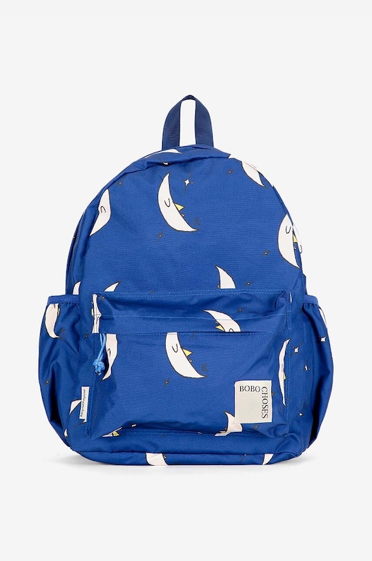 Dětský batoh Bobo Choses Beneath The Moon vzorovaný námořnická modř 224AI017