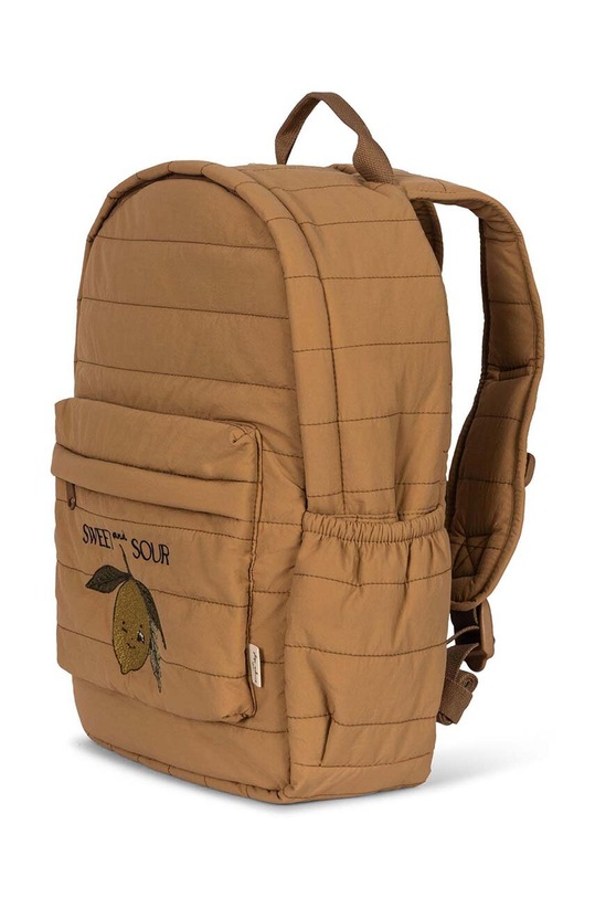 Konges Sløjd ghiozdan copii JUNO QUILTED BACKPACK MIDI KS101249 maro AW24