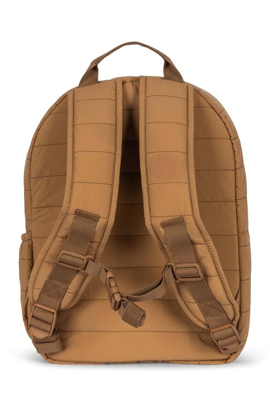 Băieți Konges Sløjd ghiozdan copii JUNO QUILTED BACKPACK MIDI KS101249 maro