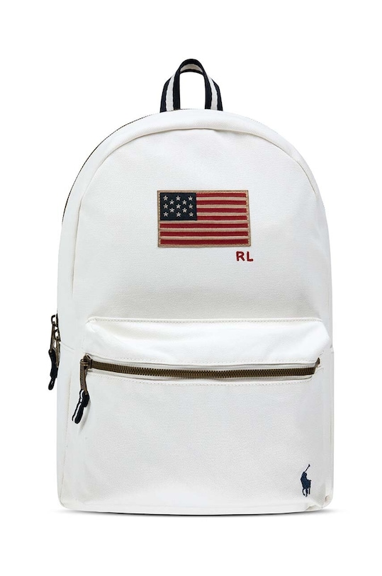 Дитячий рюкзак Polo Ralph Lauren гладкий бежевий 9AR137