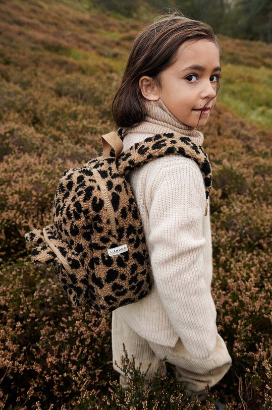 Liewood gyerek hátizsák Allan Pile Backpack with ears LW19359 zöld