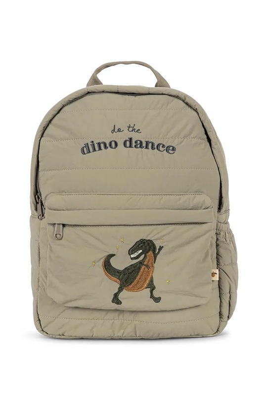 Παιδικό σακίδιο Konges Sløjd JUNO QUILTED BACKPACK MIDI KS102003 πράσινο AW24