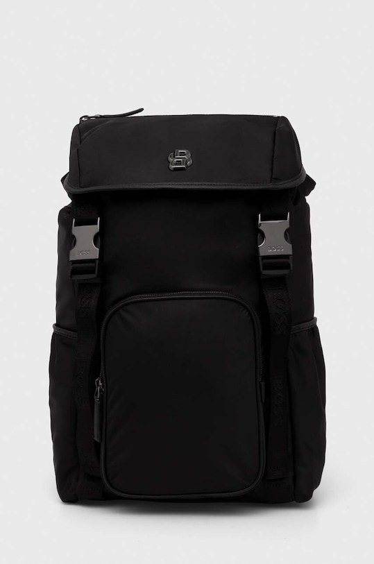 Рюкзак BOSS гладкий чёрный 50516809