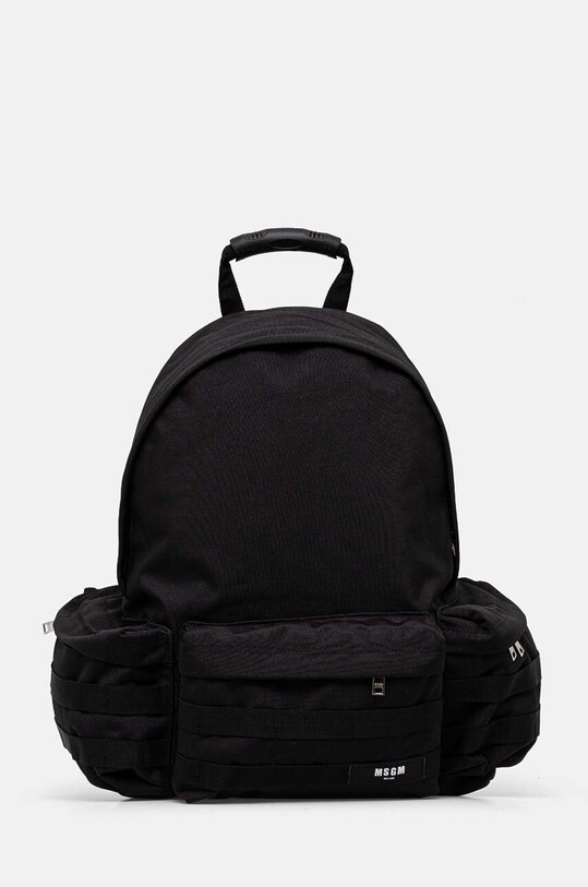 Рюкзак MSGM гладкий чорний 3740MZ39.811