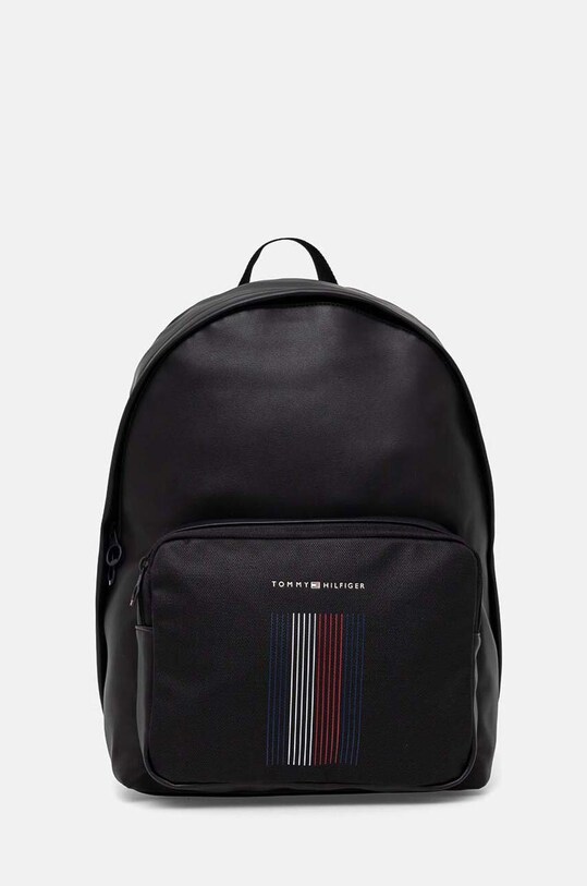 Рюкзак Tommy Hilfiger гладкий чорний AM0AM12598