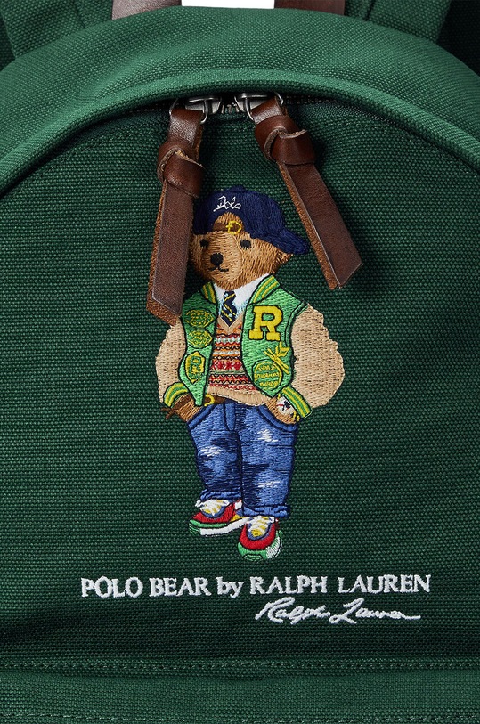 Bavlnený batoh Polo Ralph Lauren 405945885 zelená