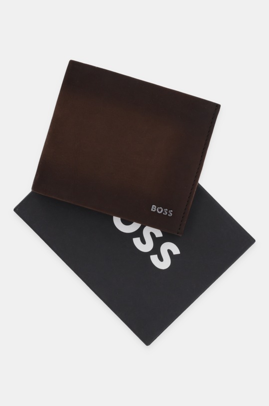 Кожен портфейл BOSS 50529583 кафяв
