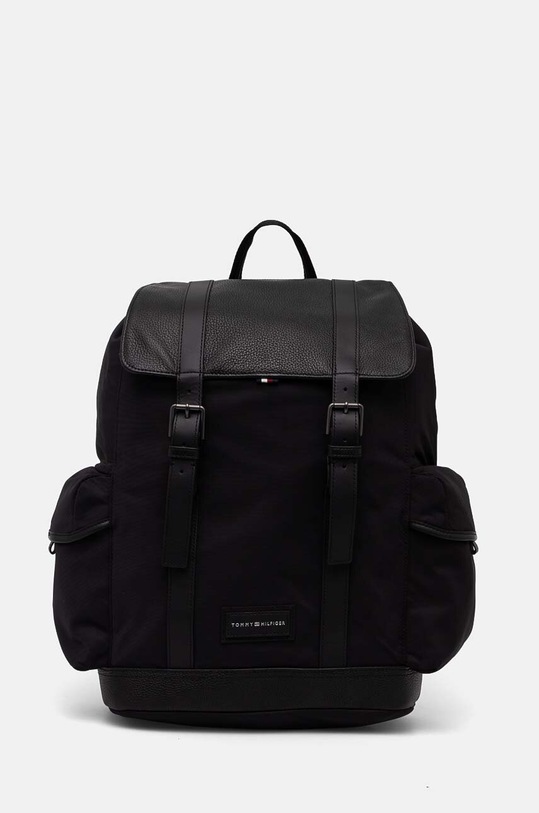 Σακίδιο πλάτης Tommy Hilfiger υφασμάτινο μαύρο AM0AM12737
