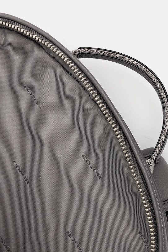 Kožený ruksak Coach CV928 sivá