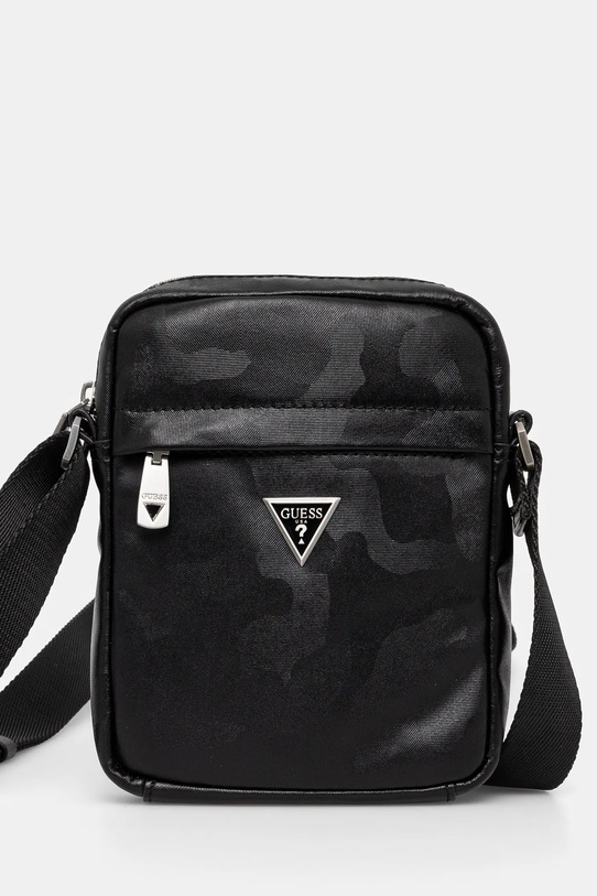 Guess pochette in pelle VENEZIA pelle fiore nero HMVECL.P4493