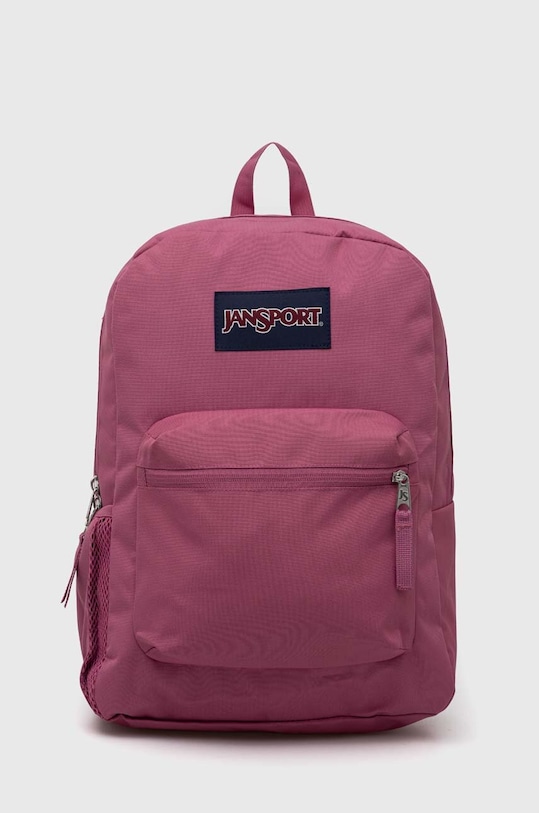 Batoh Jansport Cross Town nášivka růžová EK0A5BAI8O11