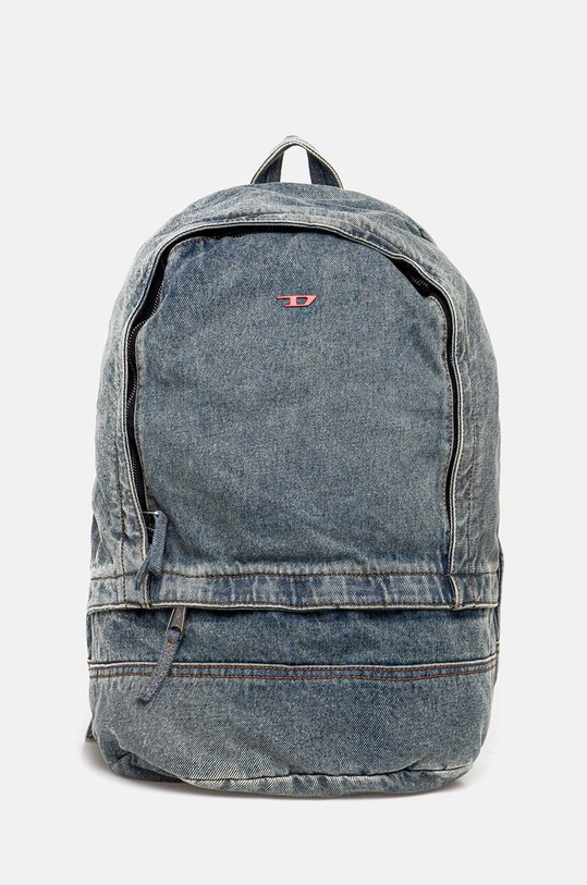 Рюкзак Diesel RAVE BACKPACK гладкий блакитний X09921.P6830