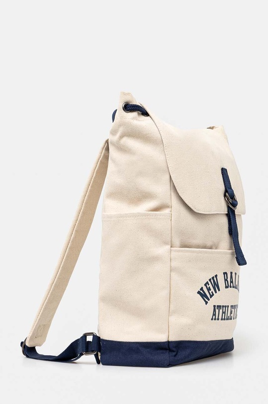 Bavlnený batoh New Balance LAB23170NNY béžová AW24