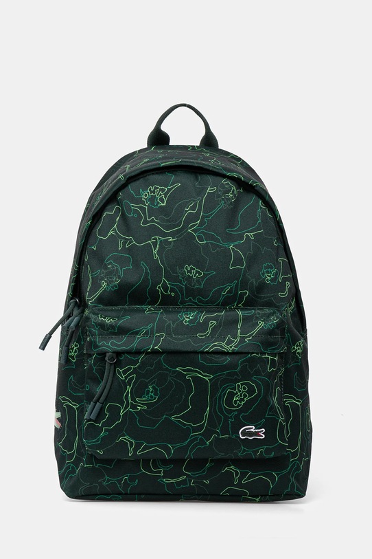 Batoh Lacoste vzorovaný zelená NU4693HN