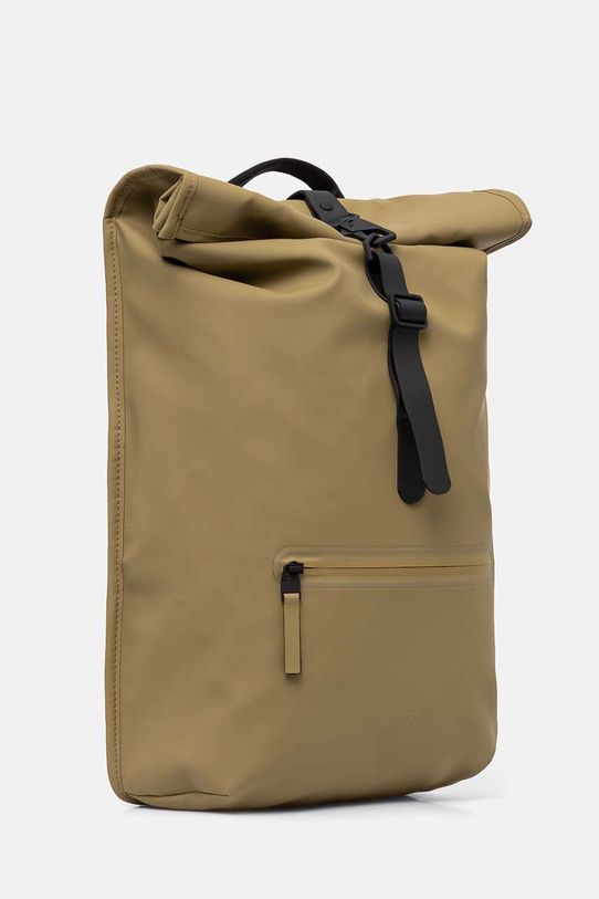 Σακίδιο πλάτης Rains Rolltop Rucksack W3 13320.44 πράσινο AW24