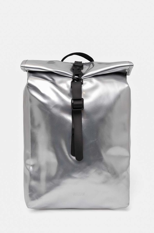 Σακίδιο πλάτης Rains Rolltop Rucksack Mini W3 συνθετικό ασημί 13330.51