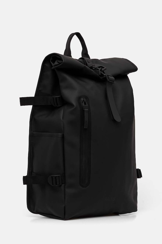 Rains rucsac Rolltop Rucksack Large W3 14590.01 negru AW24