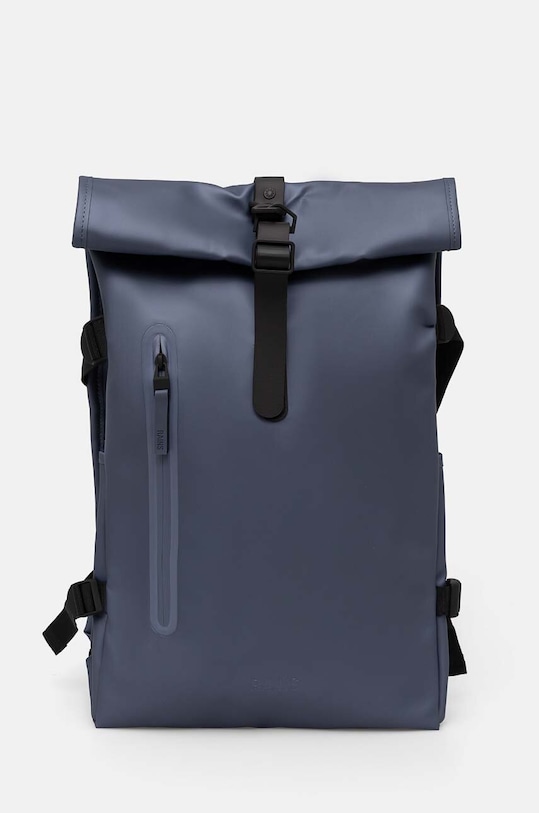 Batoh Rains Rolltop Rucksack Large W3 hladký modrá 14590.36
