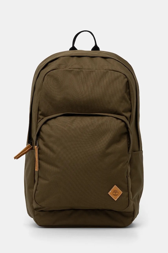 Ruksak Timberland bez uzorka zelena TB0A61FQ3021