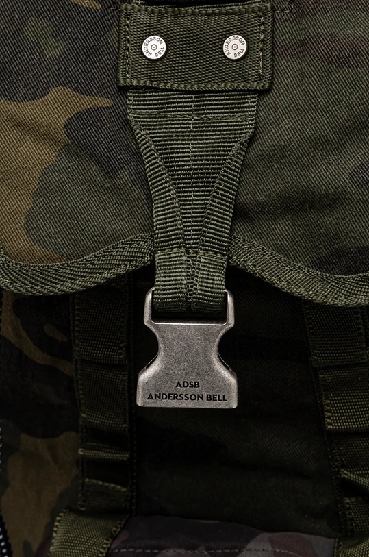 Andersson Bell backpack Camouflage Berlin green aaa420u
