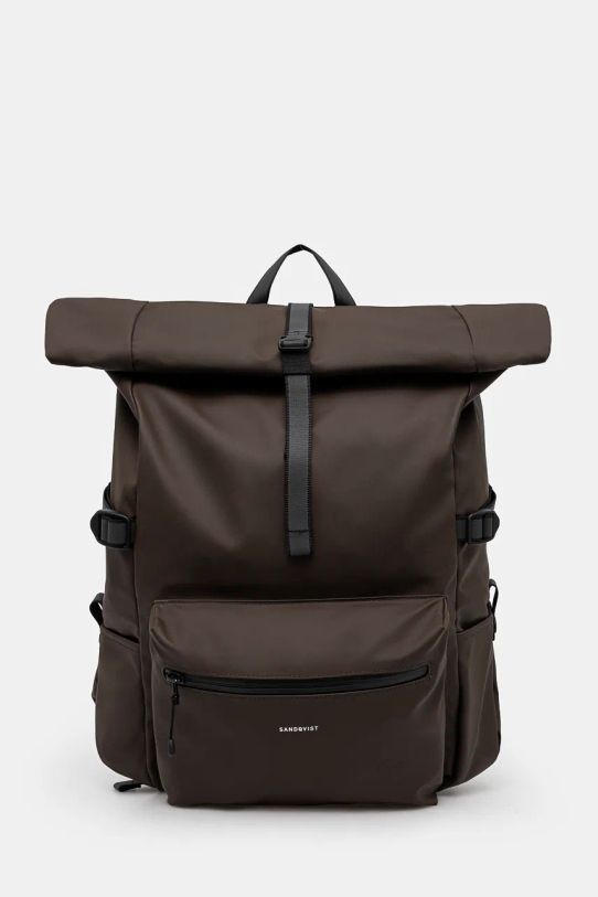 Sandqvist backpack Ruben 2.0 textile brown SQA2426