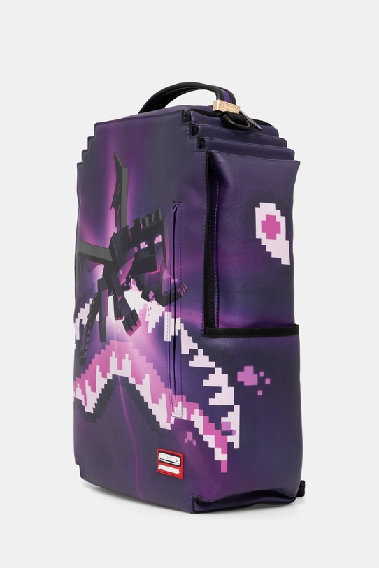 Ruksak Sprayground x Minecraft 910B6426NSZ ljubičasta AW24