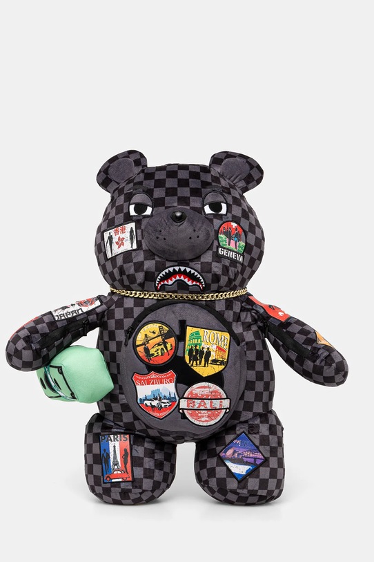 Sprayground zaino stampa all-over grigio 910B6528NSZ