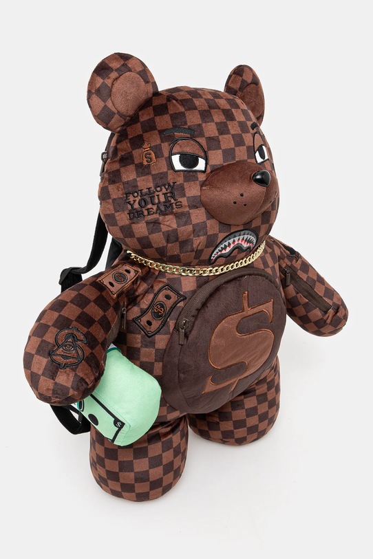 Σακίδιο πλάτης Sprayground 910B6518NSZ καφέ AW24