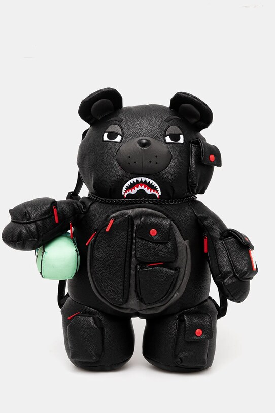 Sprayground plecak aplikacja czarny 910B6591NSZ