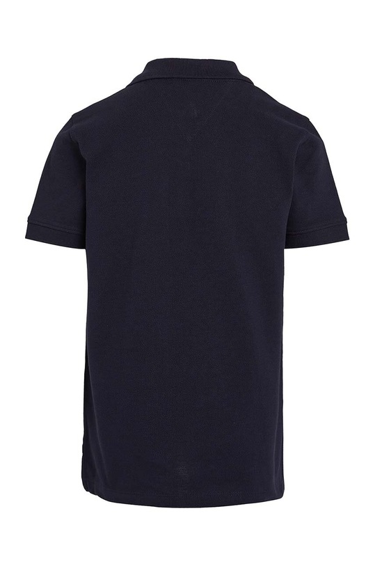 Chlapec Detská bavlenná polokošeľa Tommy Hilfiger KB0KB09025.9BYH.128.176 tmavomodrá