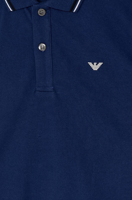 CHLAPEC Dětské polo tričko Emporio Armani 8N4FB3.1JPTZ námořnická modř
