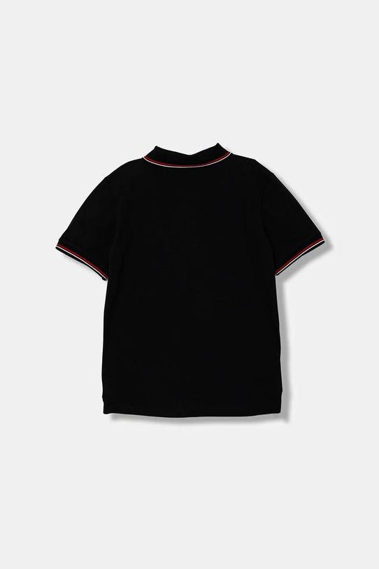 Otroški polo Emporio Armani 8N4FB3.1JPTZ črna AW25