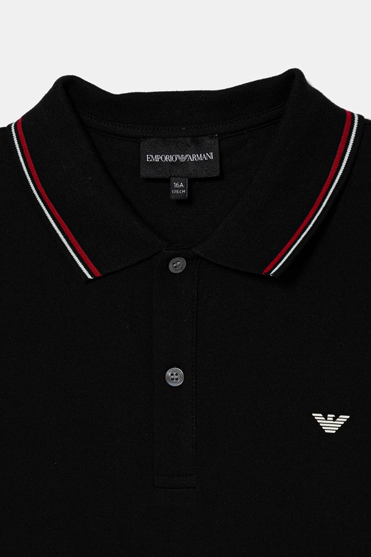 Chłopiec Emporio Armani polo dziecięce 8N4FB3.1JPTZ czarny