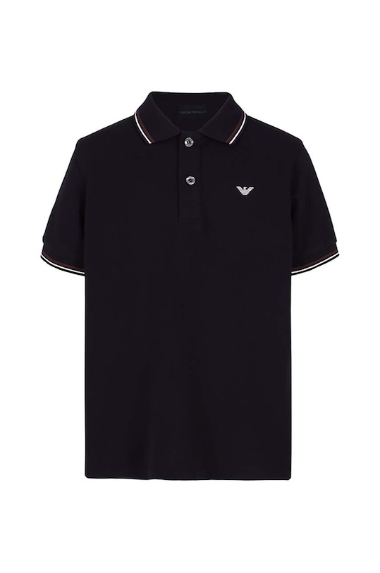 Emporio Armani tricou polo copii print negru 8N4FB3.1JPTZ