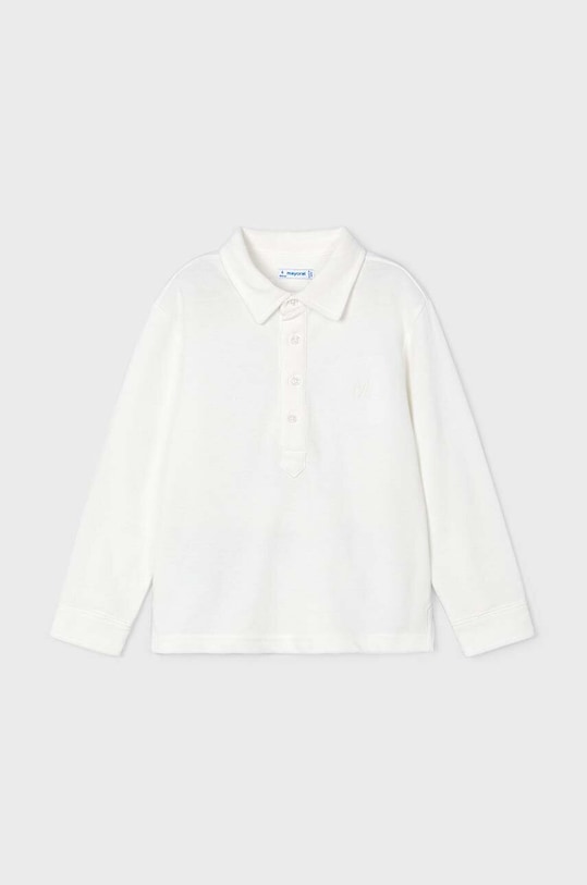 Mayoral tricouri polo din bumbac pentru copii uni bej 4101.5A.Mini.9BYH