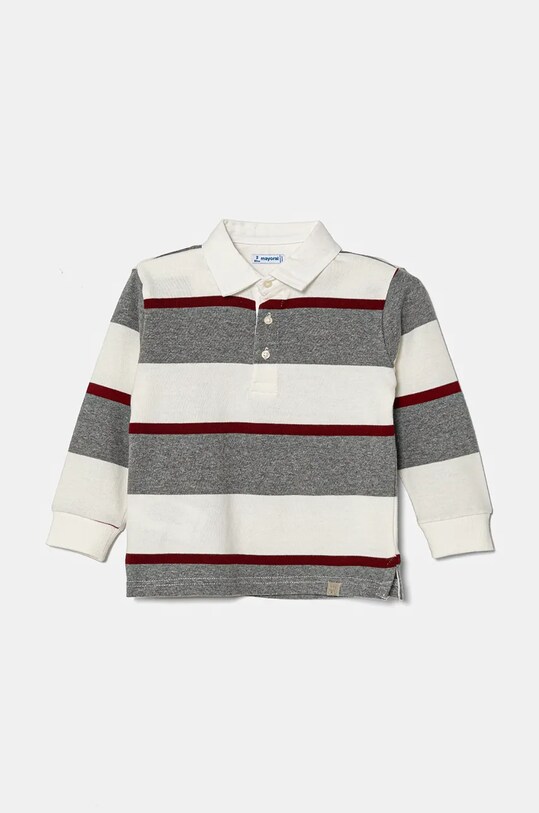 Mayoral tricouri polo din bumbac pentru copii cu modele rosu 4104.5C.Mini.9BYH