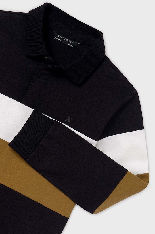 Mayoral longsleeve dziecięcy 7101.7A.Junior.9BYH czarny AW24