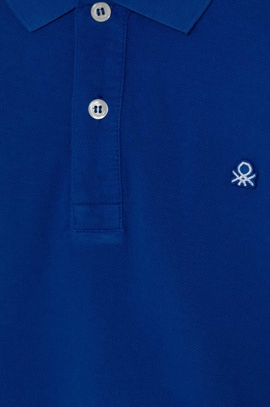 Băieți United Colors of Benetton tricou polo copii 3089C300Z.G.Seaso.9BYH albastru