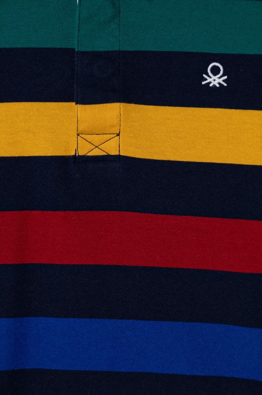 Chłopiec United Colors of Benetton longsleeve bawełniany dziecięcy 3TBXC301M.G.Seasonal granatowy