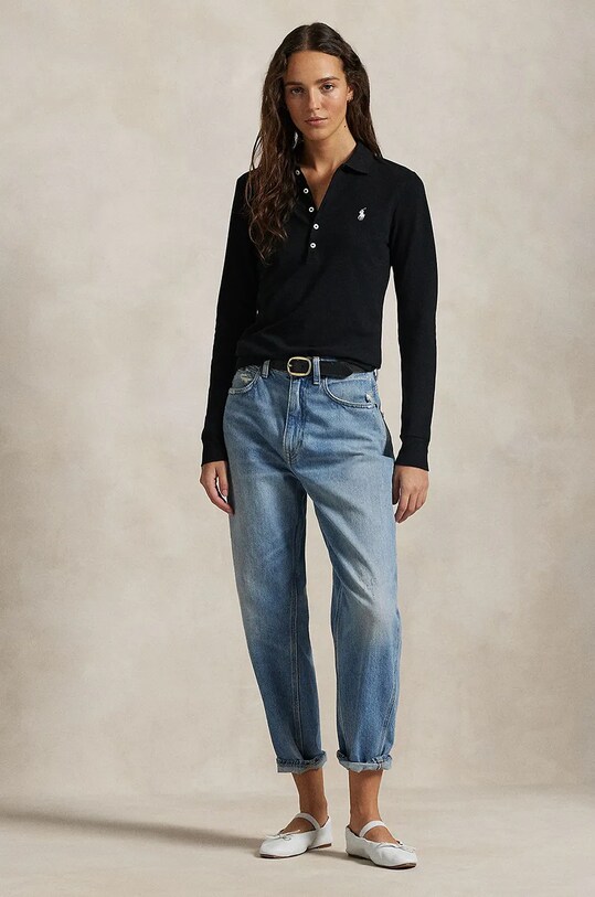 Clothing Polo Ralph Lauren longsleeve shirt 211958949 black