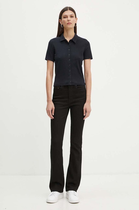 Levi's tricou polo A9342 negru AW24