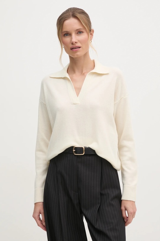 Sisley pulover subtiri bej 1044M300A