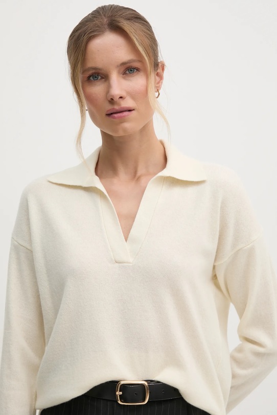 Sisley pulover bej 1044M300A