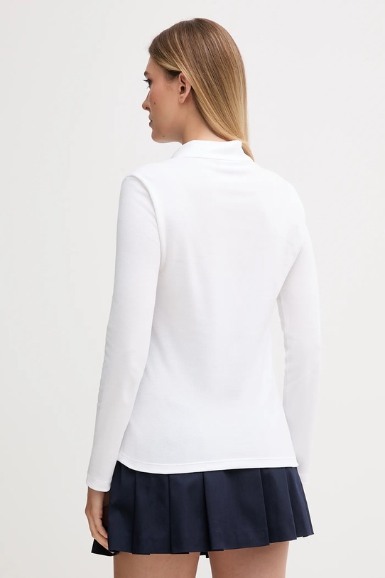 Oblečenie Tričko s dlhým rukávom Lacoste PF5464 biela