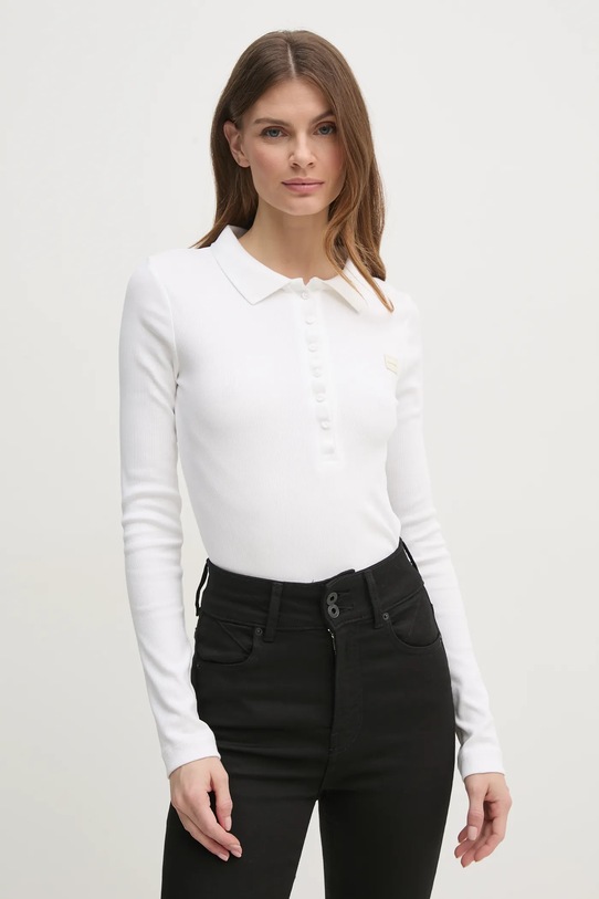 Κορμάκι Calvin Klein Jeans με ελαστάν μπεζ J20J224457