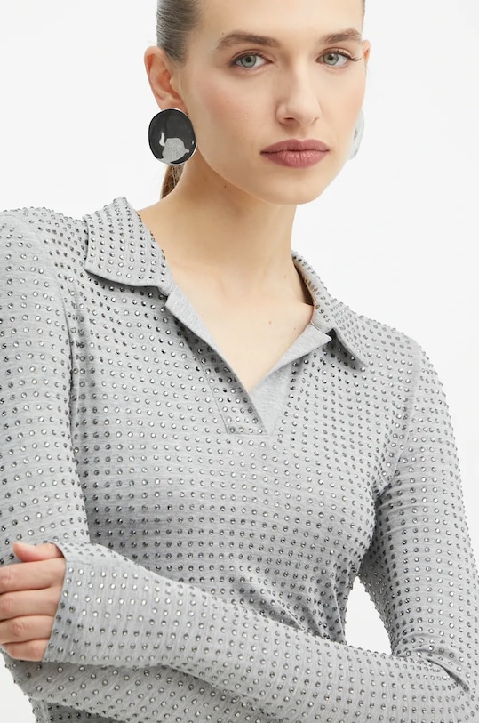 Longsleeve Pinko γκρί 104452.A2B4