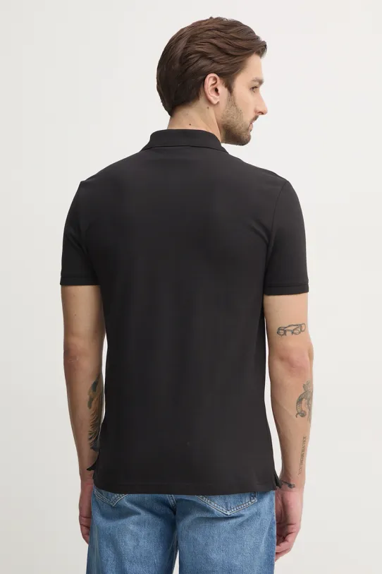 Îmbrăcăminte Calvin Klein Jeans tricou polo J30J325664 negru