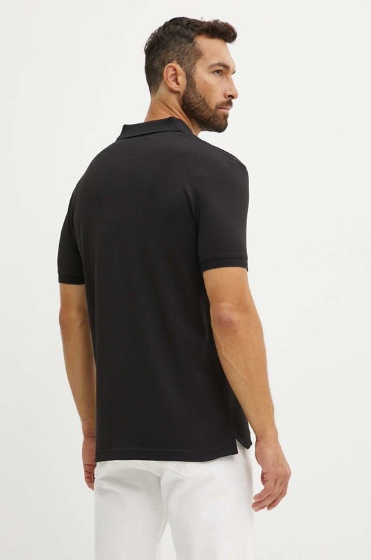 Polo tričko Calvin Klein Jeans J30J325664 čierna SS25