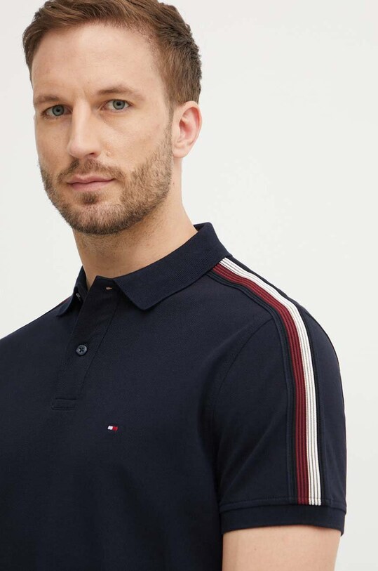 Tommy Hilfiger polo MW0MW35616 granatowy AW24